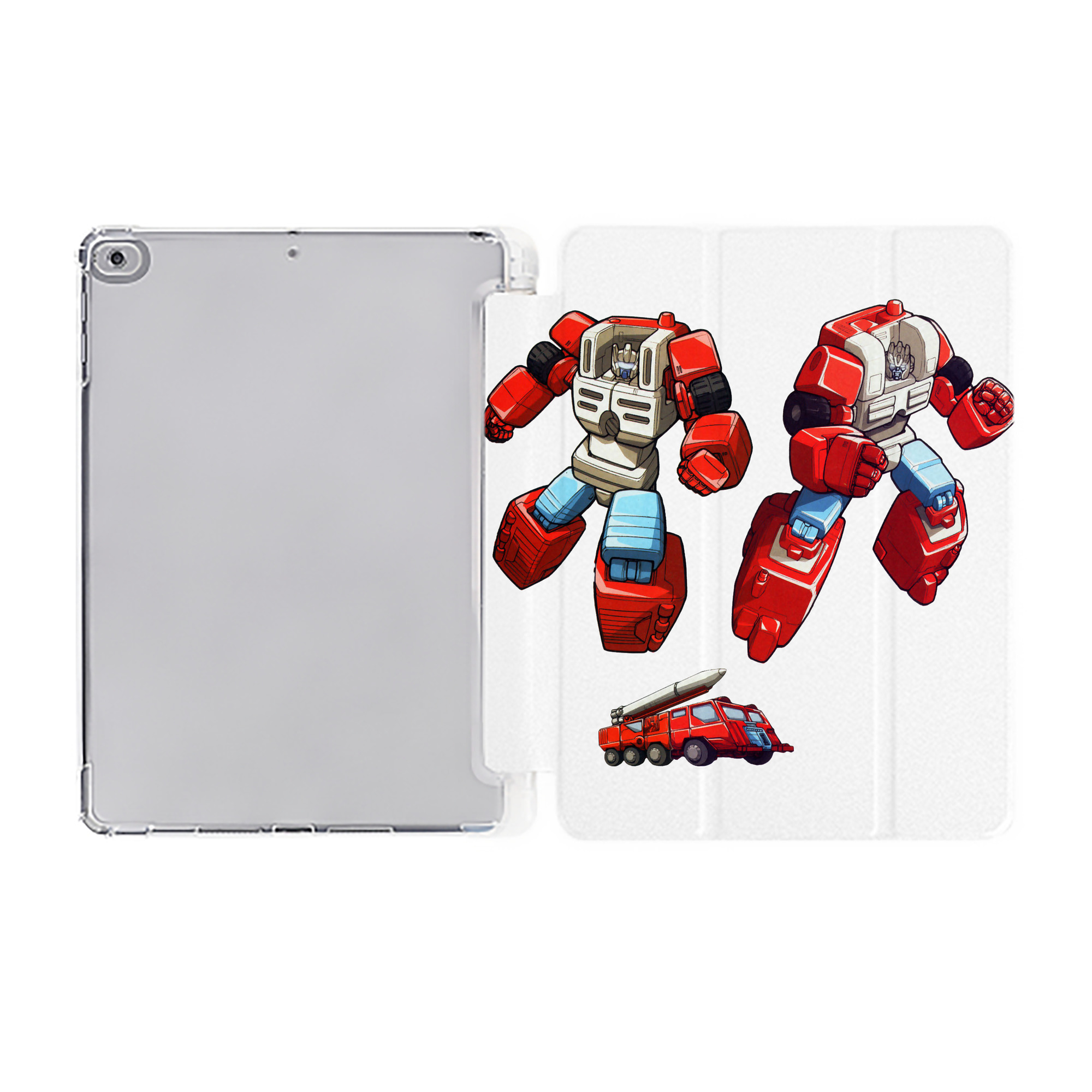 （画像用）  IPad ケース ペン収納付き 三つ折りスタンド PUレザー×シリコン 対応機種9.5/10.5/10.9インチ
